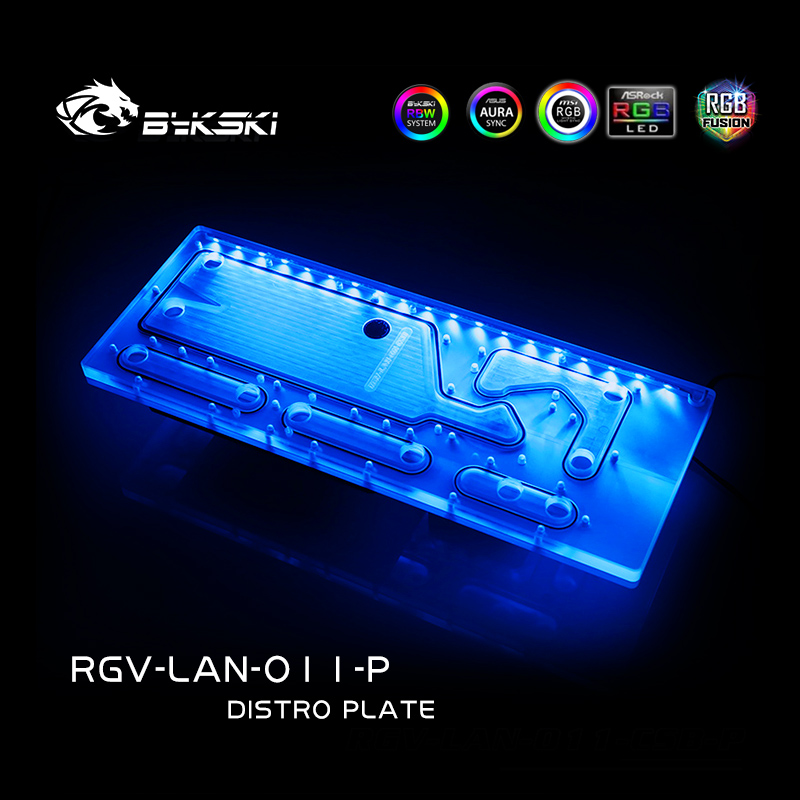 BYKSKI RGV-LAN-O11-P อะคริลิคน - Distro Plate Ddc Pump Combo บทวิจารณ์และราคา