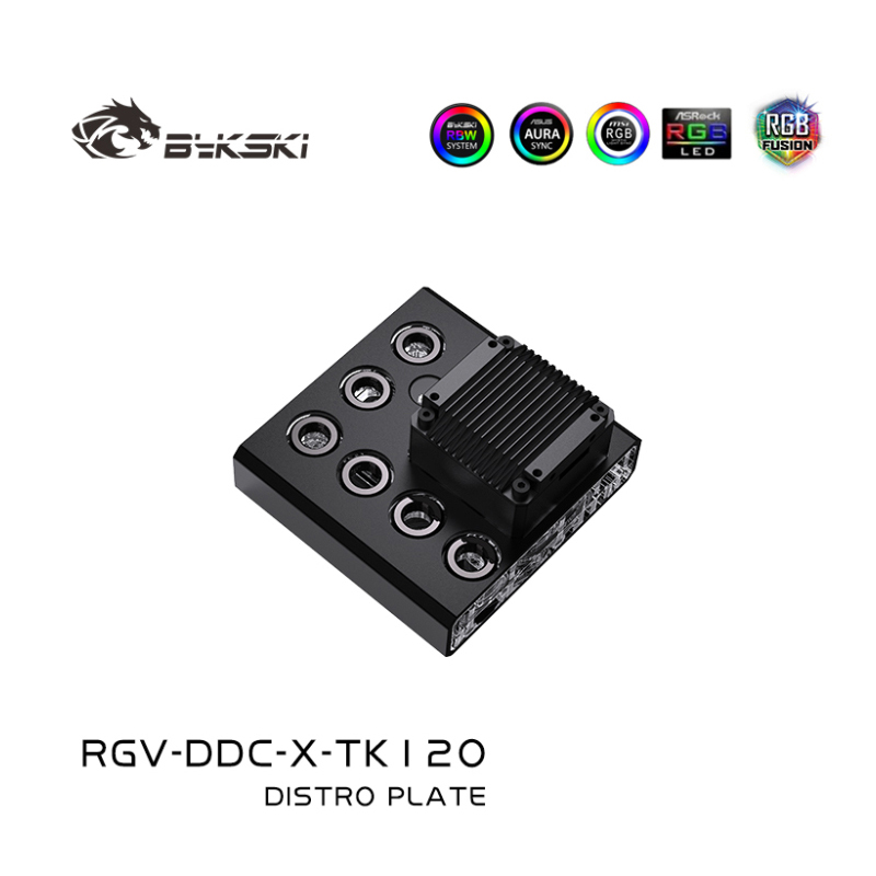 Bykski แผ่นดิสโตร/ บอร์ดอะคริล - Distro Plate Ddc Pump Combo บทวิจารณ์และราคา